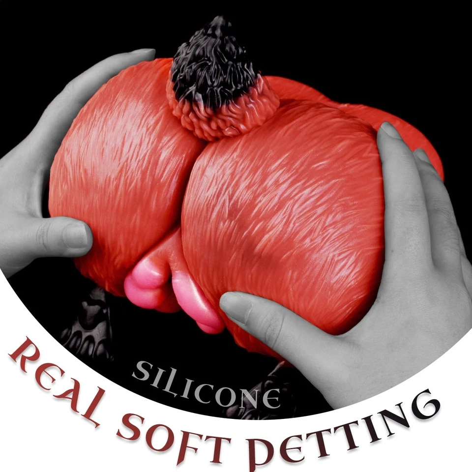 GEEBA Mystery Sensual Masturbator, Creature-Inspired Sex Toy with Fantasy Fur... - Image 3 of 4