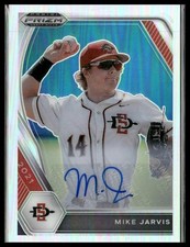 2021 Panini Prizm Draft Picks #PDP163 Mike Jarvis Silver Prizm