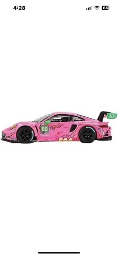 Mini GT #872 Porsche 911 GT3 R #80 AO Racing 2023 IMSA VIRginia Roxy - Pink - 第 4/5 張圖片