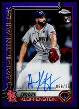 2025 Topps Chrome #RA-AK Adam Kloffenstein Rookie Autograph Purple 86/250