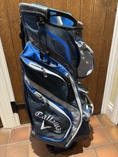 Callaway 14 Way Divider Cart Bag With Hood Working Zips