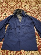 PROPPER FOUL WEATHER II GORE TEX PARKA MEN'S SZ M Ex Long NAVY COAST GUARD USA