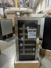Ca'Lefort 15" Wine Cooler Single Zone 40°F-65°F Hold 33 Bottles Freestanding