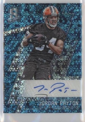 2016 Panini Spectra Neon Blue 31/99 Jordan Payton #222 Rookie Auto RC 0w8