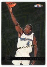 1997-98 Hoops #8CB Chris Webber Chairman of the Boards Washington Wizards