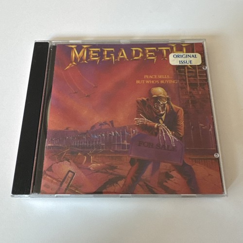 🔥 Megadeth Peace verkauft aber wer kauft CD Capitol Combat CDP 7463702 🔥
