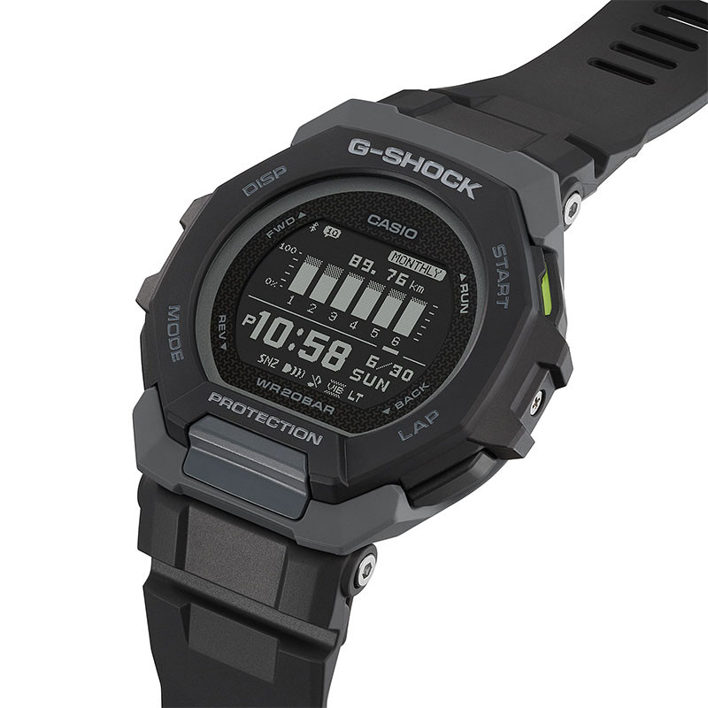 時計 G-SHOCK G-SQUAD CASIO GBD-300-1JF CASIO G-SHOCK GBD-300-1JF G-SQUAD Men's Watch Quartz Bluetooth New