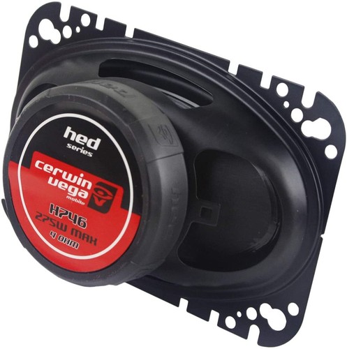 CERWIN-VEGA MOBILE H746 HED(R) Series 2-Way Coaxial Speakers (4" x 6", 275 Watts - Picture 6 of 6
