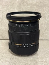 Sigma 17-50mm F/2.8 EX DC HSM Auto Focus Wide Angle Zoom Lens