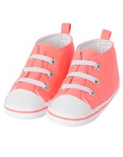 NWT Gymboree Blooms and Boats Sneakers Crib Shoes Baby Girl 3