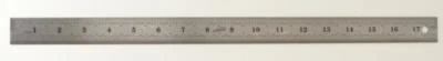 iGaging 18" precision rule / ruler 4-R stainless steel 1/8" 1/64"
