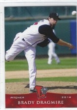 2014 Lansing Lugnuts (Class A-Toronto Blue Jays) Brady Dragmire