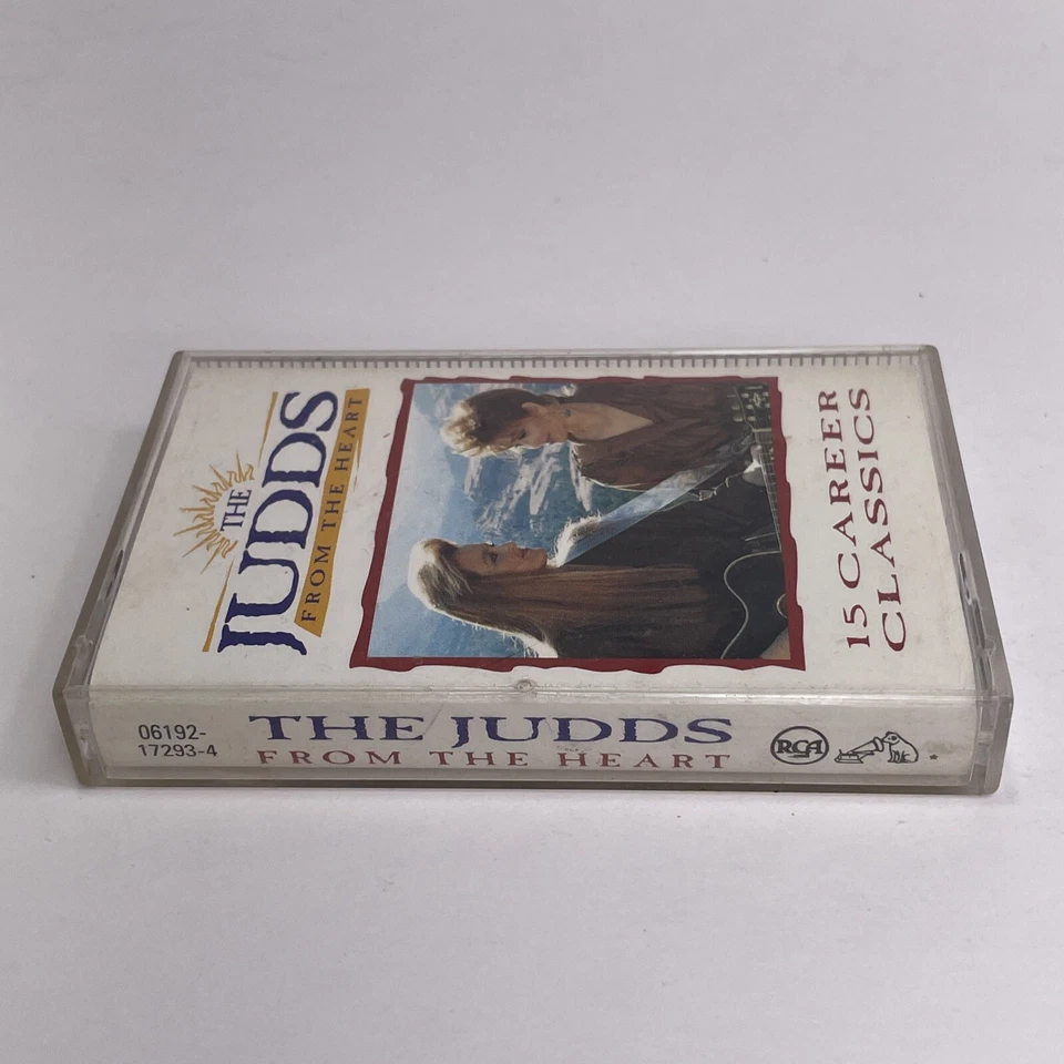 The Judds, From The Heart (аудиокассета, 1992) импорт из Канады, черная тележка - Изображение 3 из 4