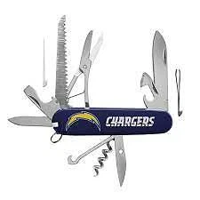 T.H.E. SPORTS VAULT The Sports Vault NFL Licensed Los Angeles Chargers Classic Pocket Multi-Tool