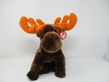 Ty Beanie Buddy Chocolate the Moose Year 1999 With Tag Plush