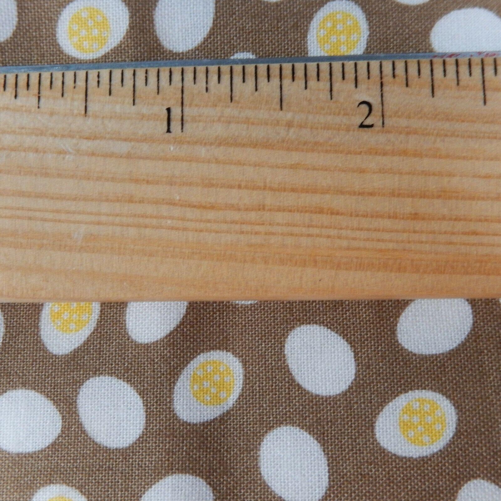 Moda Farm Fun Chocolate Egg Toss by Stacy Iest Hsu 20537 One Yard | eBay