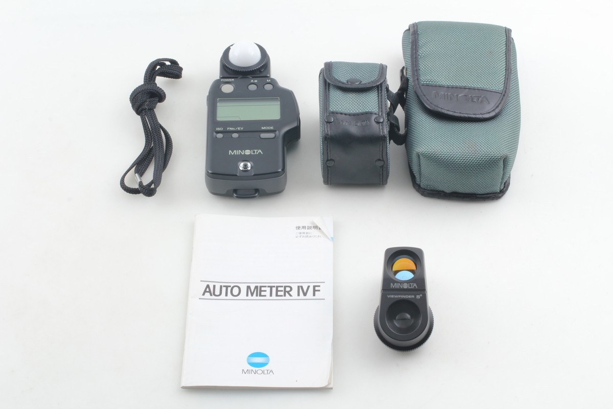 5° Viewfinder attachment [N MINT] Minolta Auto Meter IV F Light 
