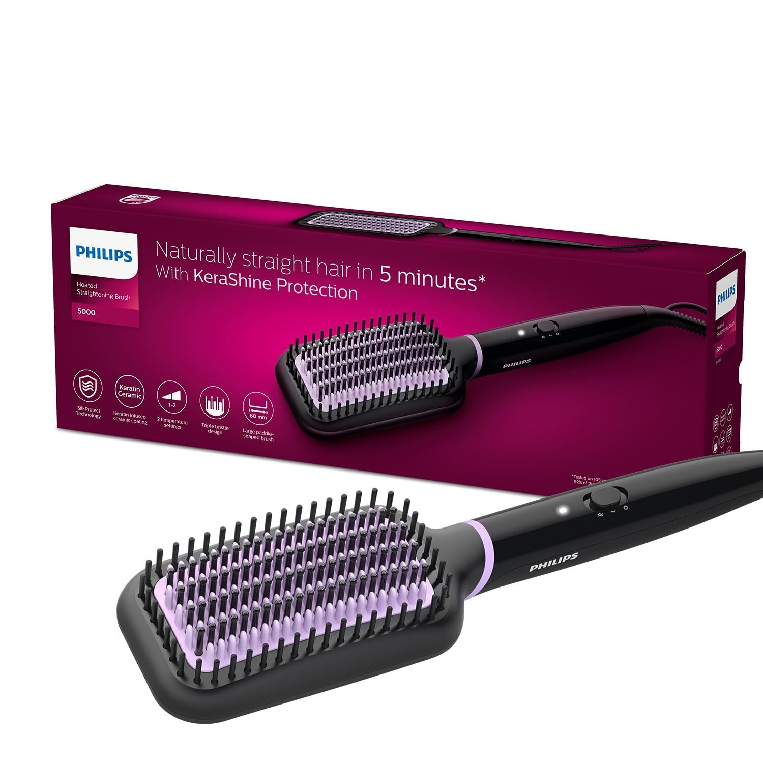 PhilipsBHH880/10 Hair Straightner Shiny Frizz Free Hair 2 X 
