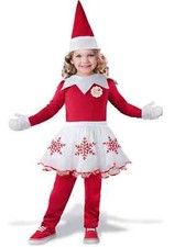 Girl's Elf on Shelf Toddler Costume