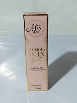 bPerfect Mrs Glam Glorious Skin Spritz Setting Spray