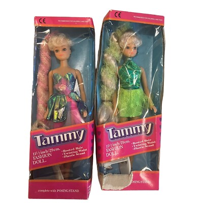 Pair Of 2 Vintage Tammy Fashion Dolls 11 1/2'' Blonde 