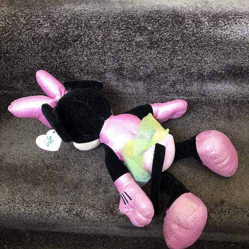 TY Minnie Mouse BALLERINA SPARKLE Disney Plush Animal Toy 7 inch Beanie Buddies - Picture 4 of 9