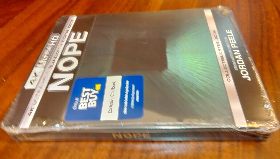 Nope Steelbook (4K+Bluray) NEW (Sealed)Free Box Shipping with