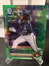 Hendry Mendez 2022 Bowman Green Shimmer Refractor /99