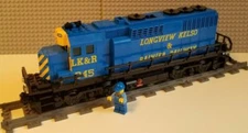 Custom Train Longview Kelso & Rainier GP40 Engine -Please Read Item Description-