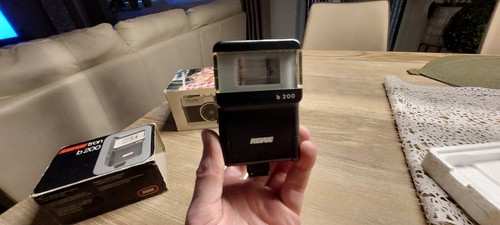 Aufsteckblitz, Blitzgerät für z.B. Canon HI Matic G Revuetron b200 von 1980 OVP - Bild 8 von 8