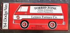 LIBERTY CLASSICS Torrid LENNOX 1964 DODGE VAN Bank Box 1999 Limited Edition Rare