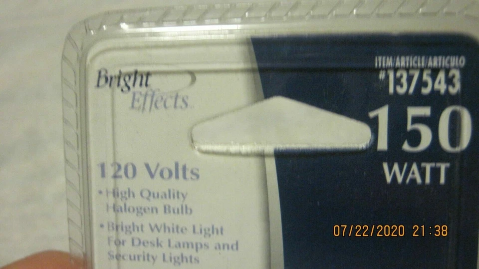 2 Bright Effects 150 Watt Bulbs # 137543 (New) - Image 2 of 4
