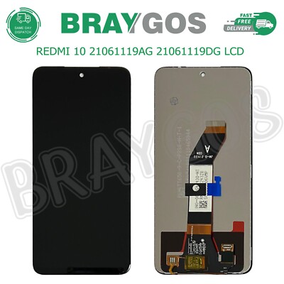For Xiaomi Redmi 10 4G 21061119AG 21061119DG Touch Screen Digitizer LCD Display