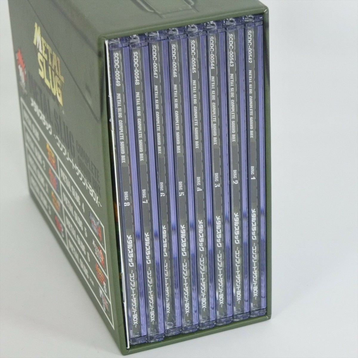 METAL SLUG COMPLETE SOUND BOX Limited Edition -GOOD- Original