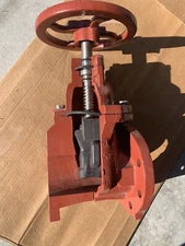 J & S Valve 4” Flanged RW Gate Valve w/HW, Cutaway Sample/Demo