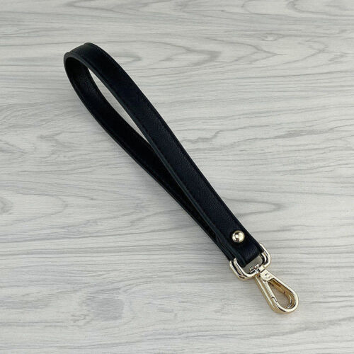 PU Litchi Leather Replacement Shoulder Handbag Handle Bag Strap 56cm - Picture 3 of 19