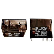 2Pcs XT424024-24VDC Power Relay 8A 250VAC 8Pins 1887200-3