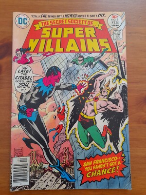 Secret Society of Super Villains #5 Feb 1977 Good/VGC 3.0