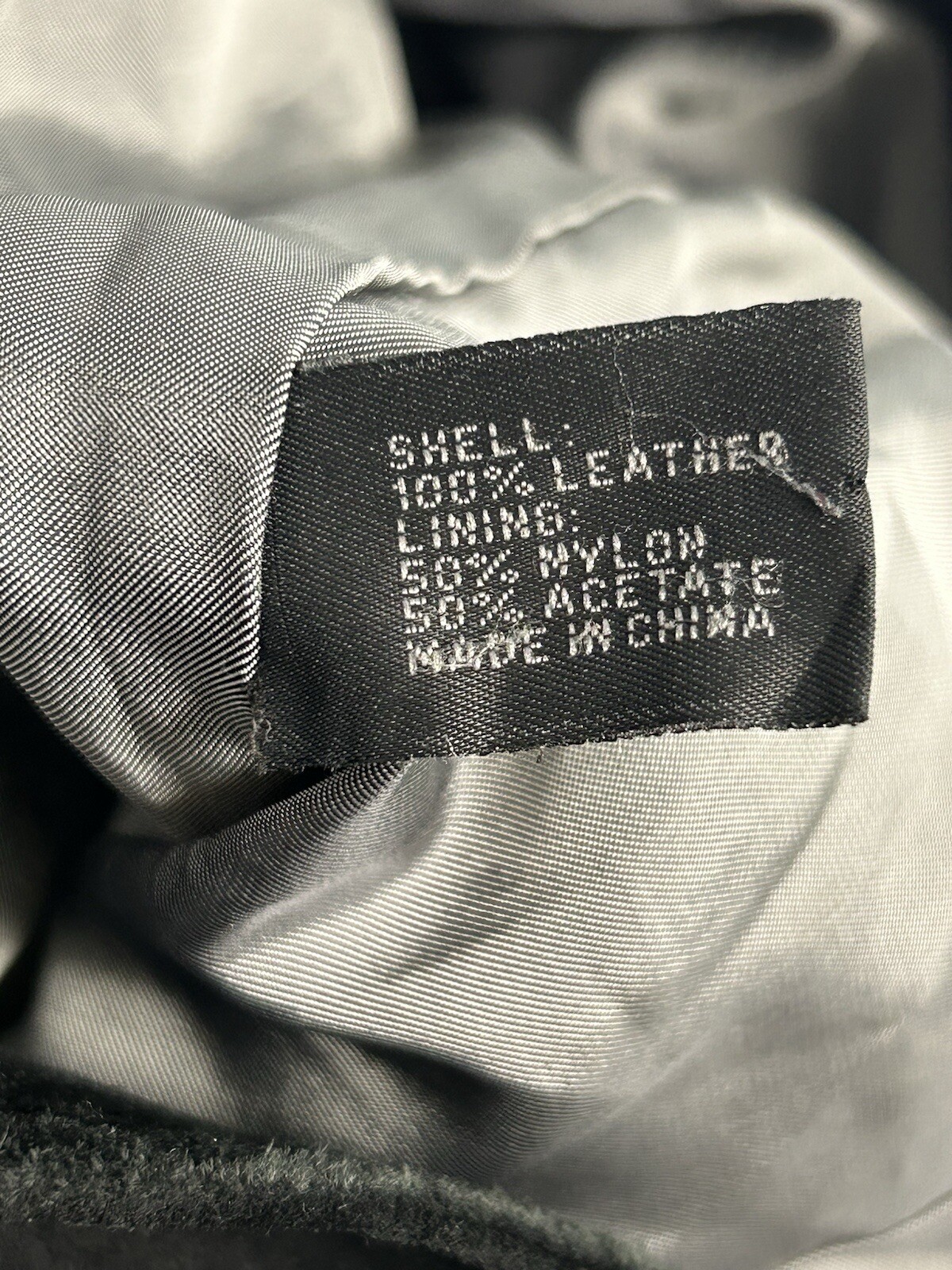 Nine West Solid Black Button Down Black Suede Lea… - image 8