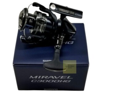 Shimano 22 MIRAVEL C3000HG Spinning Reel New in Box | eBay