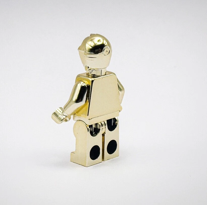 Lego Chrome Gold Star Wars C-3PO SW 30th Anniversary Edition New!! - Image 2 of 4