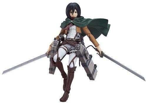figma Attack On Titan: Mikasa Ackerman #203 Action Figure Japan Import N2 - Picture 1 of 7