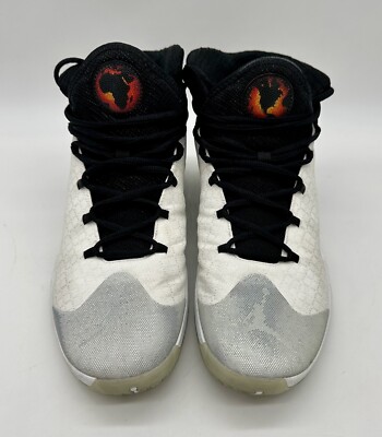 Mens Nike AIR JORDAN XXX White Wolf Grey Gray 811006-101 Sneaker