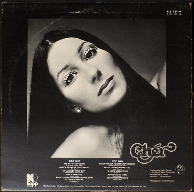 Cher - Cher [NH02-043] original LP | eBay