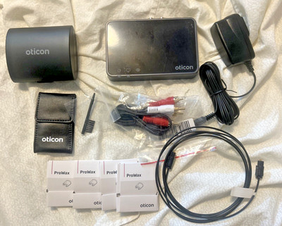 Oticon Dolby Digital TV Adapter 3.0 TVA3 + Hearing Aid  Accessories
