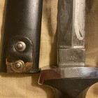 Black Panther Germany Dagger Knife #064 Solingen Steel Post War W Metal Sheath — photo 4