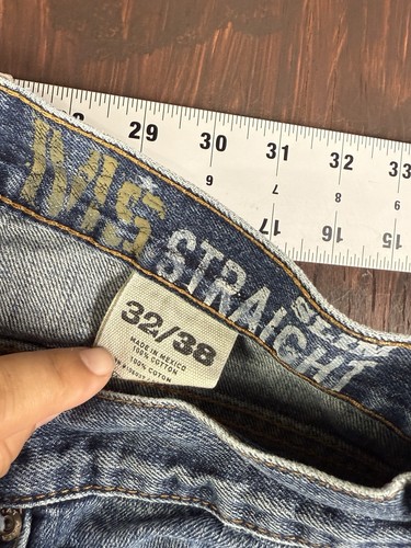 Ariat Jeans M5 Slim Straight Medium Wash Workwear Stretch Denim Blue Men’s 32x38 - Picture 9 of 9