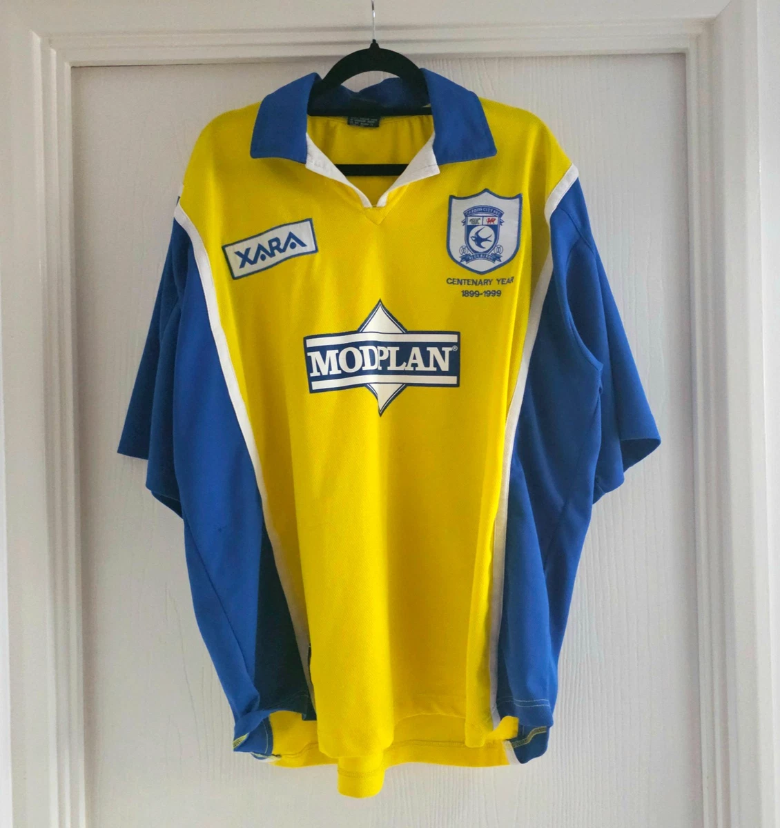 Cardiff City Yellow Memorabilia Football Shirts (English Clubs