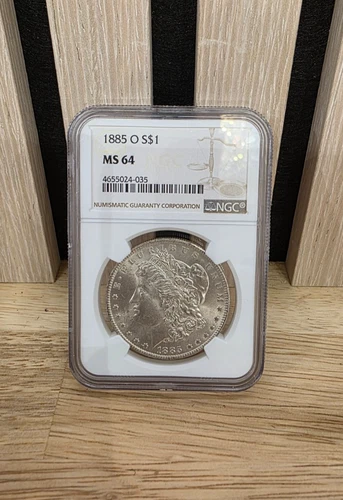1885-O Morgan Dollar NGC Certified MS64