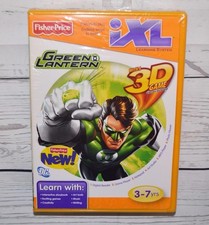 NEW Fisher Price iXL Green Lantern 3D Learning Software Game
